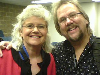 Jeannine With David Pack lead singer of Ambrosia
