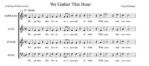We Gather This Hour