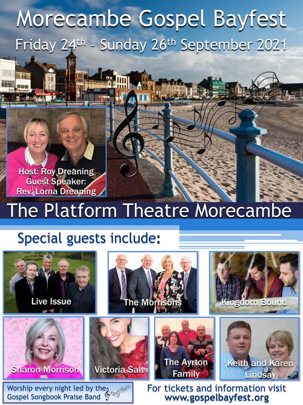 We had a tremendous weekend in Morecambe in September 2021. We look forward to returning in 2022. Please watch this space or join our mailing list for more updates. 