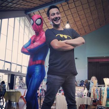 18May2019: With Spiderman
