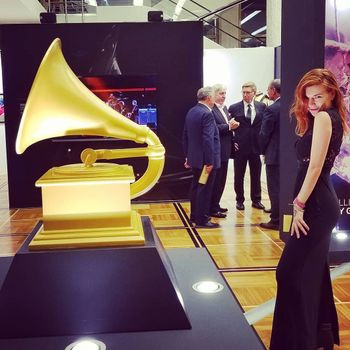 Dec 2017 Moscow, Russia, at the opening of the first ever GRAMMY Museum Exhibit in Russia - at the KREMLIN
