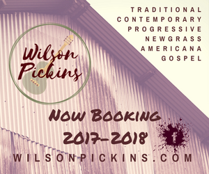 Please contact Wilson Pickins Bluegrass Promotions to book Mike Bentley 
& Cumberland Gap Connection for 
your Bluegrass Festival or Event! 
864-359-7999 / wilsonpickins@gmail.com