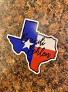 Texas BB Sticker 