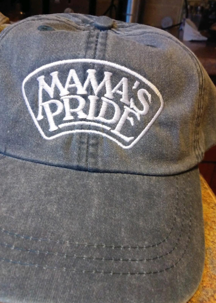Mama's Pride- Denim  embroidered hat