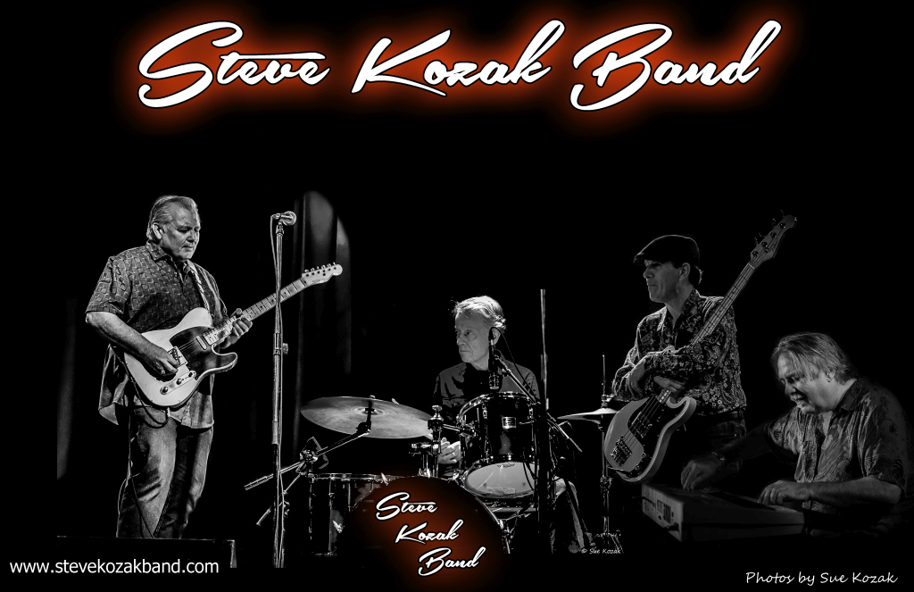 Steve Kozak Band -  Steve Kozak, guitar and vocals, John Nolan, drums, Roger Brant, bass and Michael Kalanj on piano and organ. 