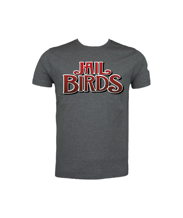 "Jailbirds" Red Logo Legacy T-Shirt