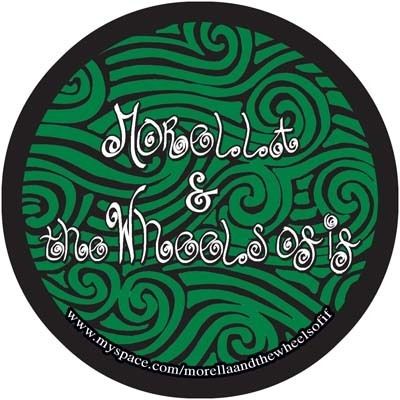 Morella Circle Swirl Sticker