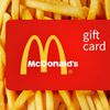 $5.00 McDonalds Food Card - Extended Arms