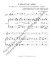 Child of God Lullaby (medley) with violin (or flute) descant - 5 Licenses