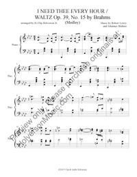 I Need Thee Every Hour medley - Sheet Music - 1 License