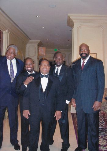 NBA Legend Willis Reed, Too Tall Jones, Hammer, Shrop, and me.
