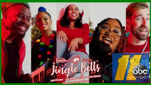 Watch Lena Jackson spitting Christmas bars on ABC-11, with Leith Cars' hip-hop infused "Jingle Bells"