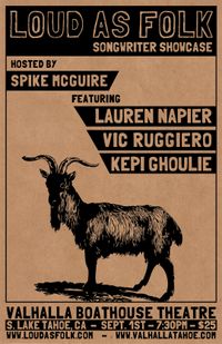 Loud As Folk//Lauren Napier//Vic Ruggiero//Kepi Ghoulie//Spike McGuire