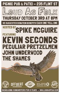 Reno: Kevin Seconds//Peculiar Pretzelmen//John Underwood//The Shames