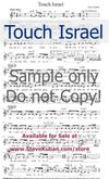 Touch Israel - Leadsheet in G