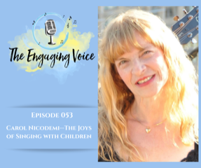 Happy New Year 2021! Want to hear the interview? Go to The Engaging Voice . com.  I speak about what it was like to teach singing:) And I still love to teach voice, to both children and adults:) 