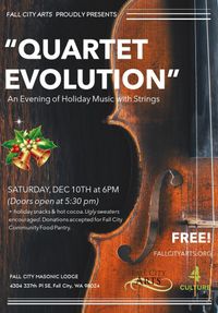 An Evening of Holiday Music w/Quartet Evolution