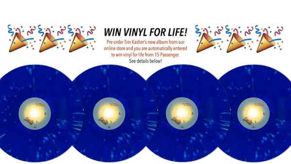 
Win Vinyl For Life!

To celebrate the final 3 weeks before the release of Tim Kasher’s new album, No Resolution, on 3/3 we are offering an opportunity to win vinyl from 15 Passenger for life when you pre-order the record from our store. Its simple, whoever wins gets one copy of every album that 15 Passenger releases on vinyl for the rest of their life and ours. If repress any vinyl on a different color then you will receive a copy of the new version too. All you have to do is pre-order No Resolution from our store and you are automatically entered to win. Of course everyone who has already pre-ordered No Resolution from us has been automatically entered into the contest as well!  The not so small print: this contest has no cash value and is non-transferable. 