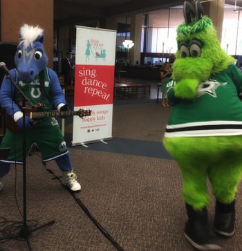 Picked up some new band members! Go Stars! Mayor's Summer Reading Kickoff
