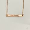 NICU Mommy Necklace -Rose Gold Plated