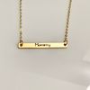 Mommy Necklace - Yellow Gold Plated