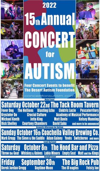 2022 Concert For Autism - October 2022 - Indio California