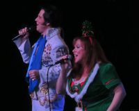 Danny Vernon Illusion of Elvis with the Devilles Christmas show