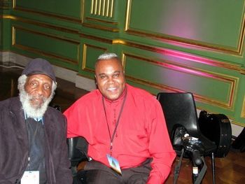 Me and My Cousin Dick Gregory 2009
