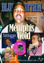 Mmphis gold on Cover of Blues & Rhythm Magazine U.K.
