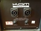 Pair of Pre-Owned Kam Extreme 215  PA speaker.