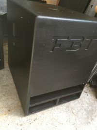 FBT MAXX-10sa 900W RMS Active Subwoofer + Padded Cover