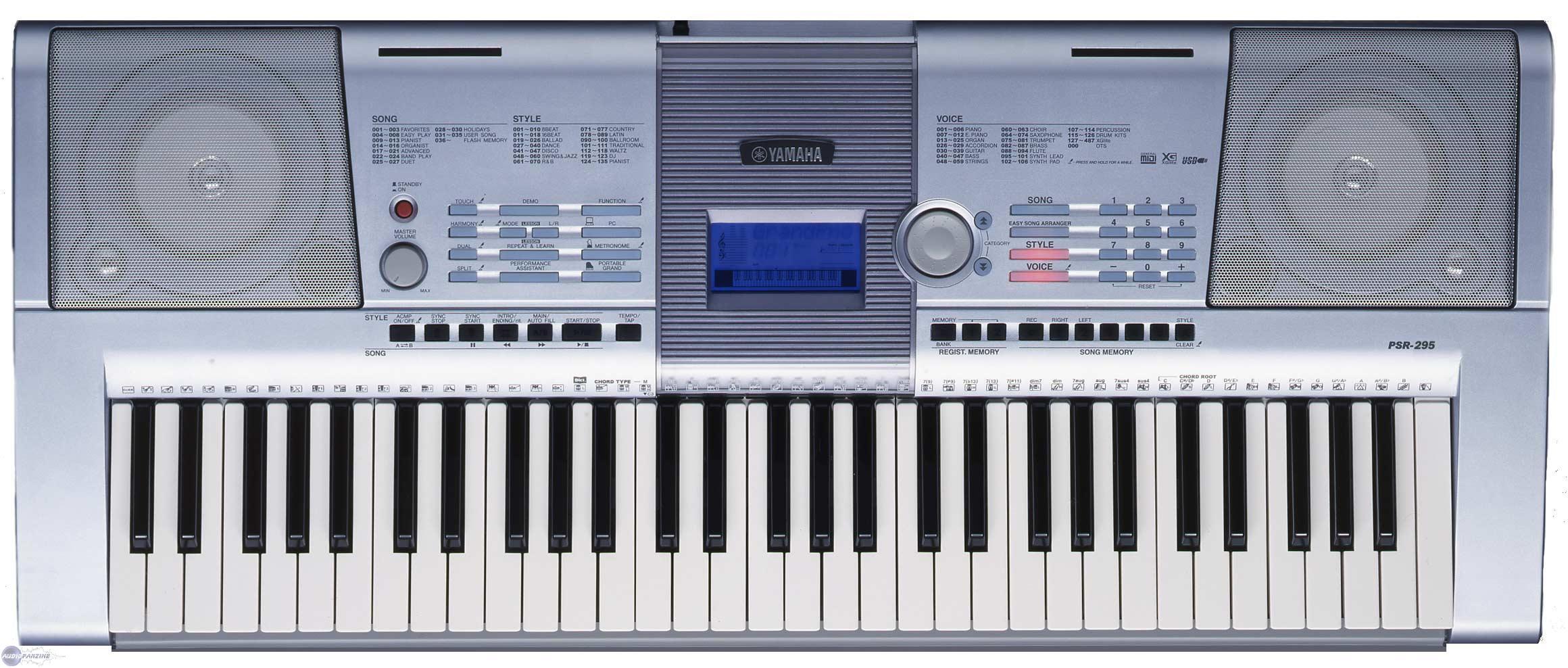 yamaha 295 keyboard