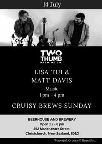 Lisa & Matt @ Two Thumbs Brewery