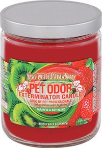 Odor Exterminator Candle - Kiwi Twisted Strawberry