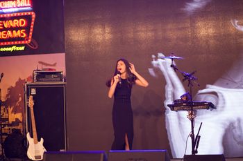 Sevi Singing at AmCham Shanghai Ball
