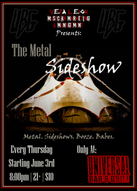 The Metal Sideshow Kick-Off
