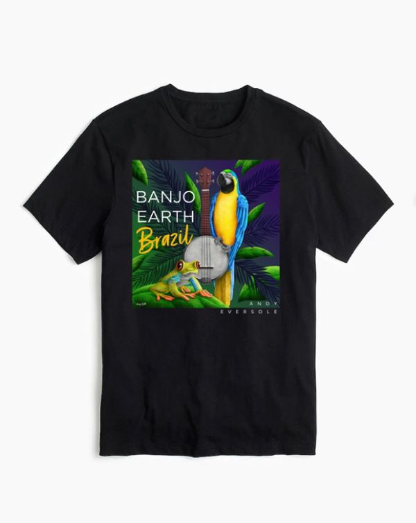 Banjo Earth Brazil T-SHIRT
