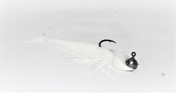 SOLID WHITE MAYFLY NYMPH