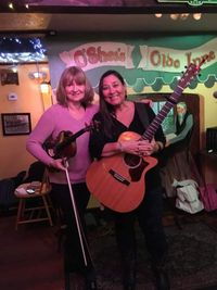 Kim Moberg and Heather Swanson at O'Shea's Olde Inne