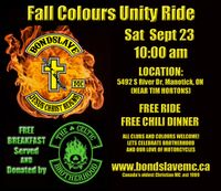 Fall Colours Unity Ride - Bondslave MC Ottawa
