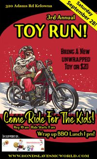 3RD Annual Toy Run - Highlands Chapter