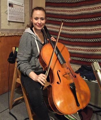 Amanda Shokrian on Cello!   Photo by Rick Shea.
