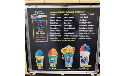 Check out all these flavors!
