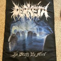 "In Death We Meet" Tapestry Flag 24" x 37.5"