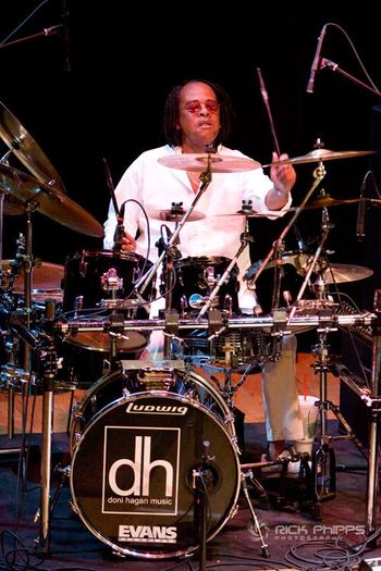 Drummer Doni Hagan
