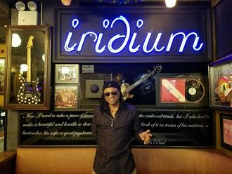 At The Iridium New York