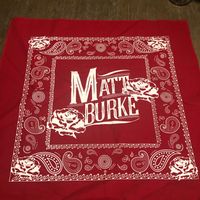 Matt Burke XL Roses Bandana 