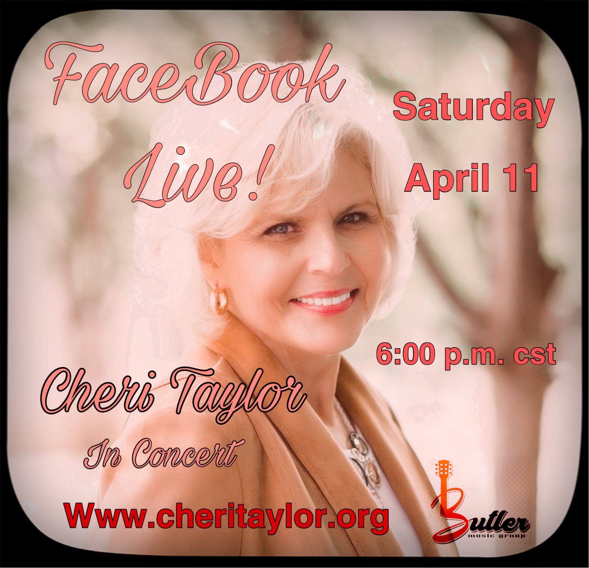 Cheri Taylor On Gospel Music Today Plus Special Facebook Live Event