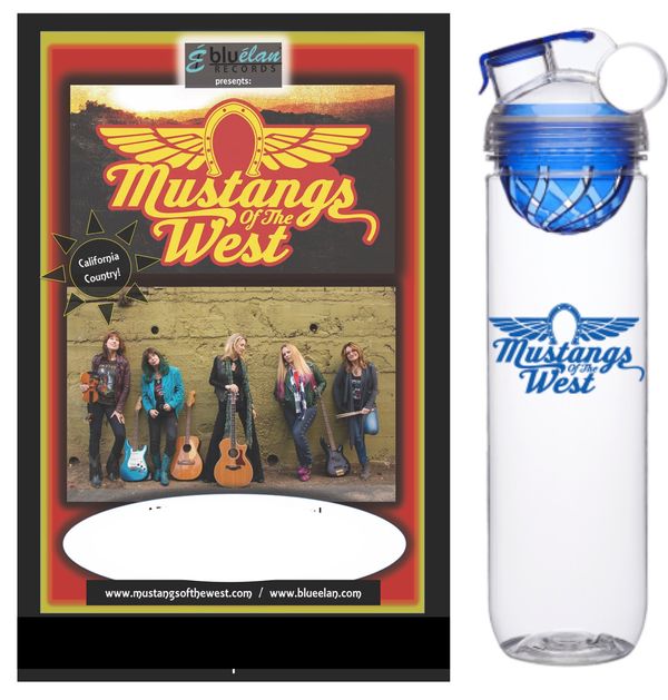 Signed Poster and Water Bottle Bundle!