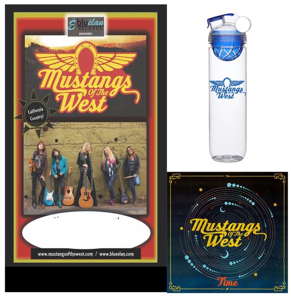 Poster, Water Bottle and CD Bundle!